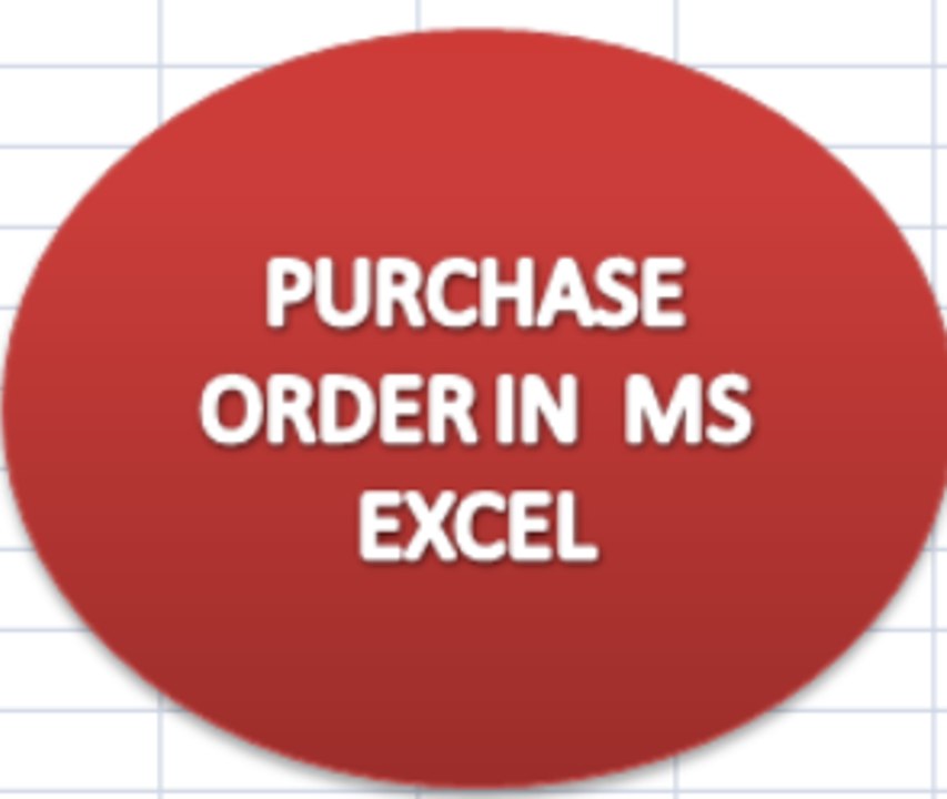 purchase order in Excel