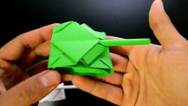 Origami: Tanque de Guerra 2.0 - Instruções em Português PT-BR