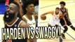 James Harden DROPS 45 vs Nick Young in Drew League Playoff SHOOTOUT! Javale LOCKED UP By M.Bagley!