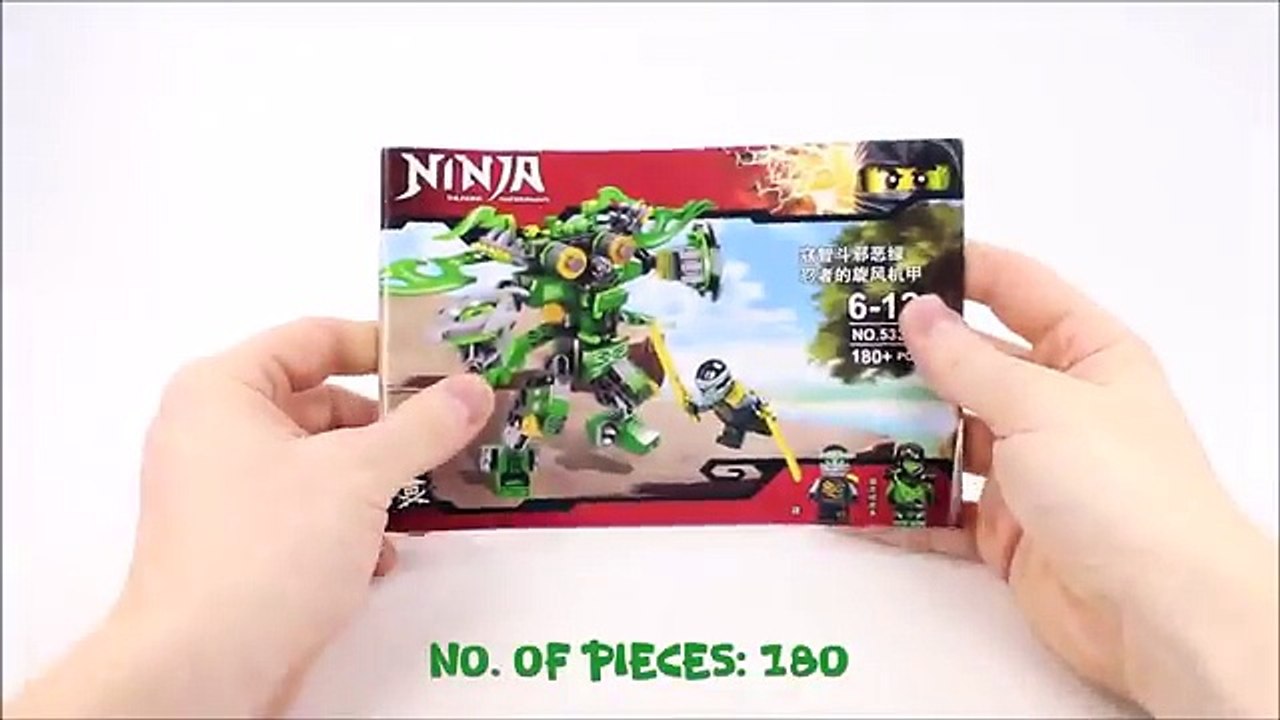 Ninjago Possession vs Skybound Mech Suit Unofficial LEGO Knockoff Set 1 Speed Build