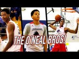 Shareef O'Neal SUPER SLAMS   Younger Bro Shaqir FIRST BUCKET IN HIGH SCHOOL!