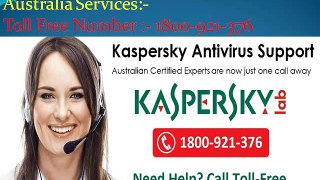 Kaspersky Support Number Australia 1800-921-376