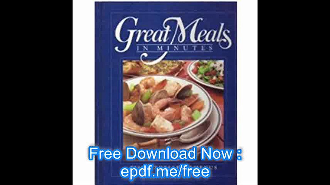 Fish and Shellfish Menus (Great Meals in Minutes)