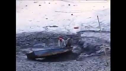 Massive sinkhole drains entire lake in Brazil