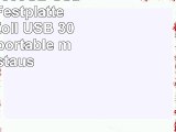 HipDisk RP 500GB SSD Externe Festplatte 64 cm 25 Zoll USB 30 tragbare portable mit