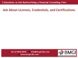 5 Questions to Ask Before Hiring a Financial Consulting Firm