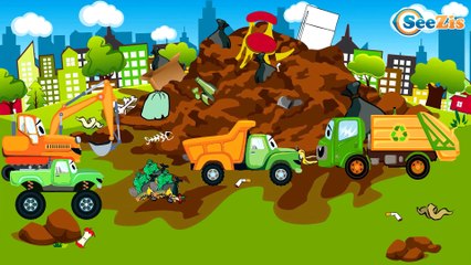 Racing Cars FUN HOT CHALLENGE - The Big Race in the City - Cars & Trucks for Kids