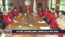 SPORTS BALITA: 10 IOC Scholars, kinilala ng POC