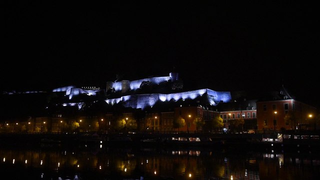 Son et lumières pour le nouvel éclairage de la citadelle de Namur