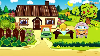 Мультики про МАШИНКИ в Городе. Грузовик и его друзья Сборник 10 Минут Все серии подряд