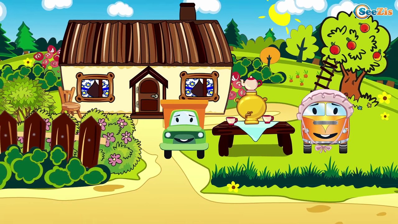 Мультики про МАШИНКИ в Городе. Грузовик и его друзья Сборник 10 Минут Все серии подряд