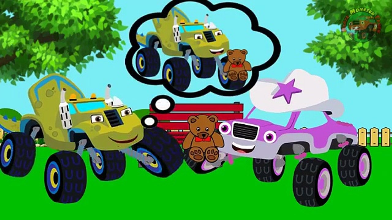 BLAZE CAR THE MONSTER MACHINES Robbery Bear Crying in Prison! Blaze Monster Truck Full Episodes ⚜️