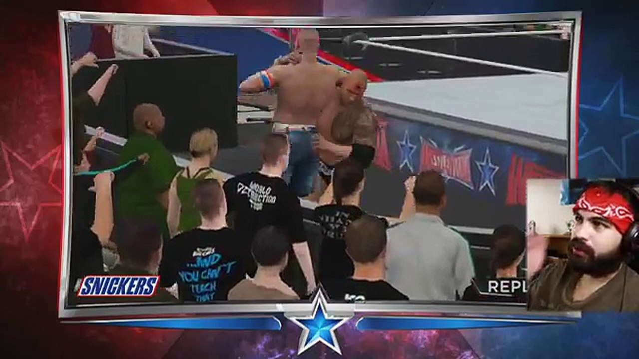 PELEA ÉPICA DE JOHN CENA vs THE ROCK (LA ROCA)!!!