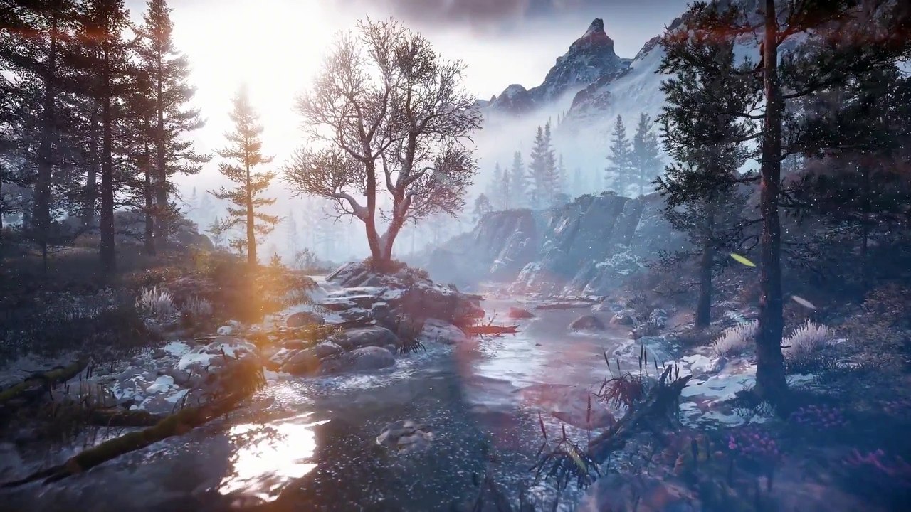 Horizon Zero Dawn The Frozen Wilds Environment Trailer