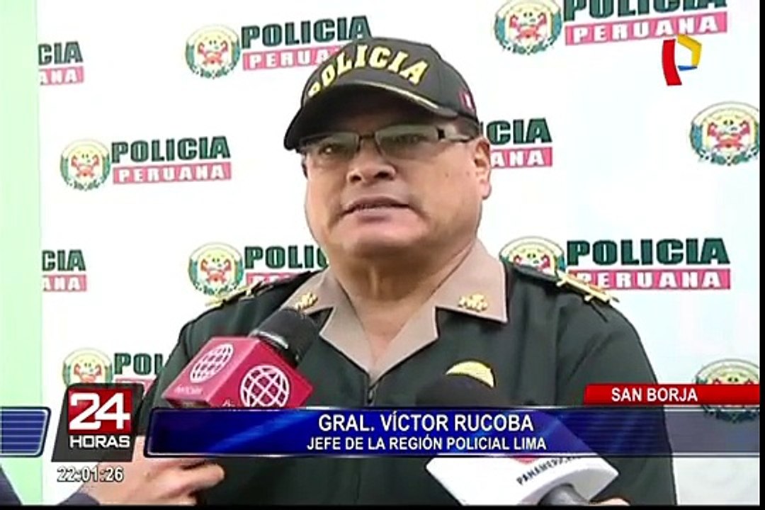 Investigan muerte de joven tras ser intervenido por serenos y policías en San Borja