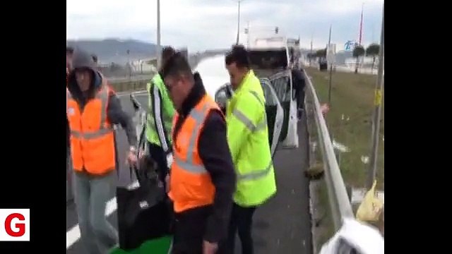Bolu'da feci kaza! Tır otomobile çarptı: 1 kişi hayatını kaybetti 3 kişi yaralandı