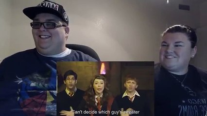KATNISS v HERMIONE PRINCESS RAP BATTLE REACTION!!