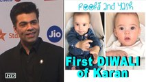 First DIWALI of Karan's Babies Yash & Roohi