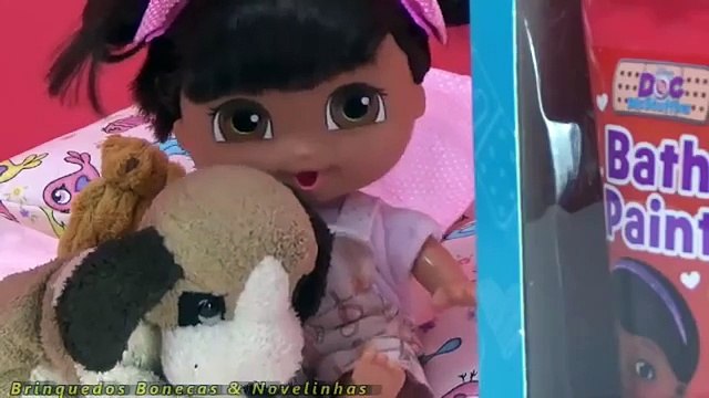 Dora a Aventureira Baby Tintas de Banho na banheira Bath Paint Bath Time Doc McStuffings