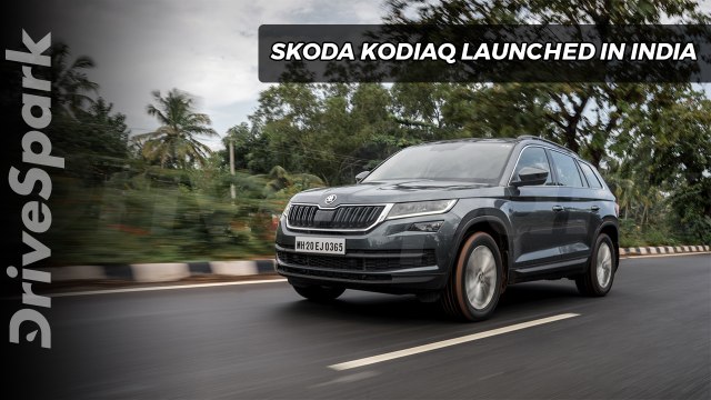 Skoda kodiaq Launched In India - DriveSpark