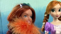 Disney Frozen Queen Elsa Princess Anna Kristoff Prince Hans Part 17 Barbie Dolls Series