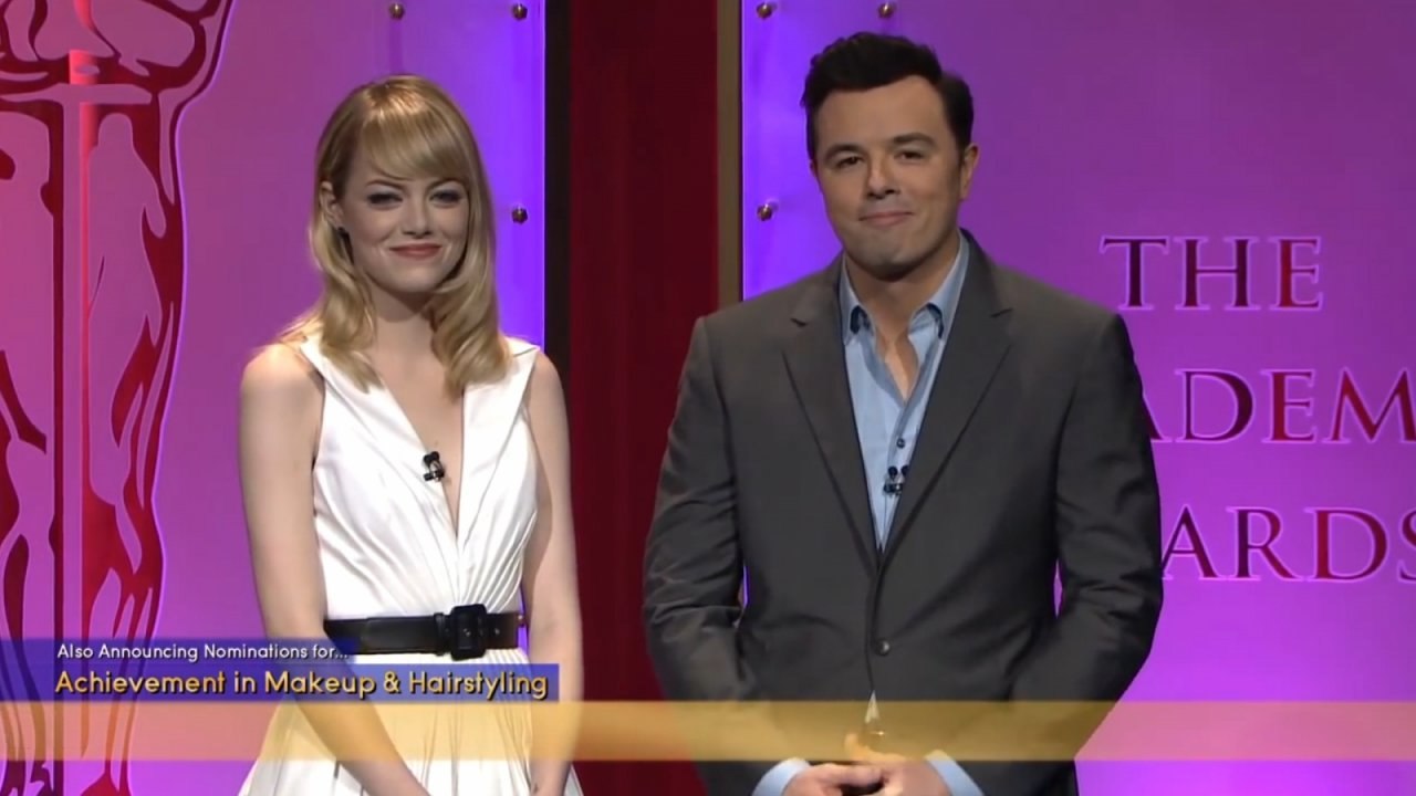 Watch Seth MacFarlane's joke about Harvey Weinstein from the 2013 Oscars announcements
