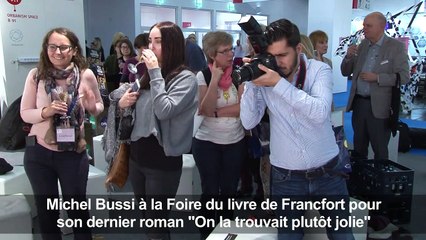 Michel Bussi présente son nouveau roman à la Foire de Francfort