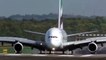 Atterrissage dangereux d'un avion Airbus A380 en pleine tempête