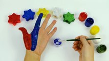 Семья пальчиков на русском и шарики Учим цвета Песенка про пальчики Finger Family Rhymes. Игрушки  1