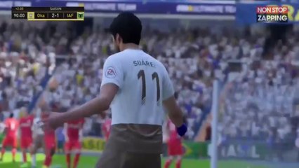 FIFA 18 : Le craquage d’Hervé Mathoux et Pierre Ménès dans le jeu, la vidéo buzz