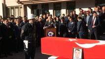 Şehit Polis Memuru Muhammed Uz Son Yolculuğuna Uğurlanıyor -2