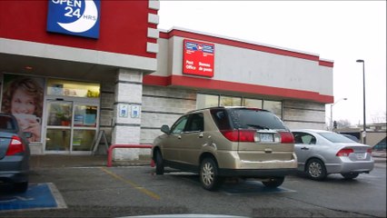 RIDING THROUGH WINDSOR ONTARIO, CANADA