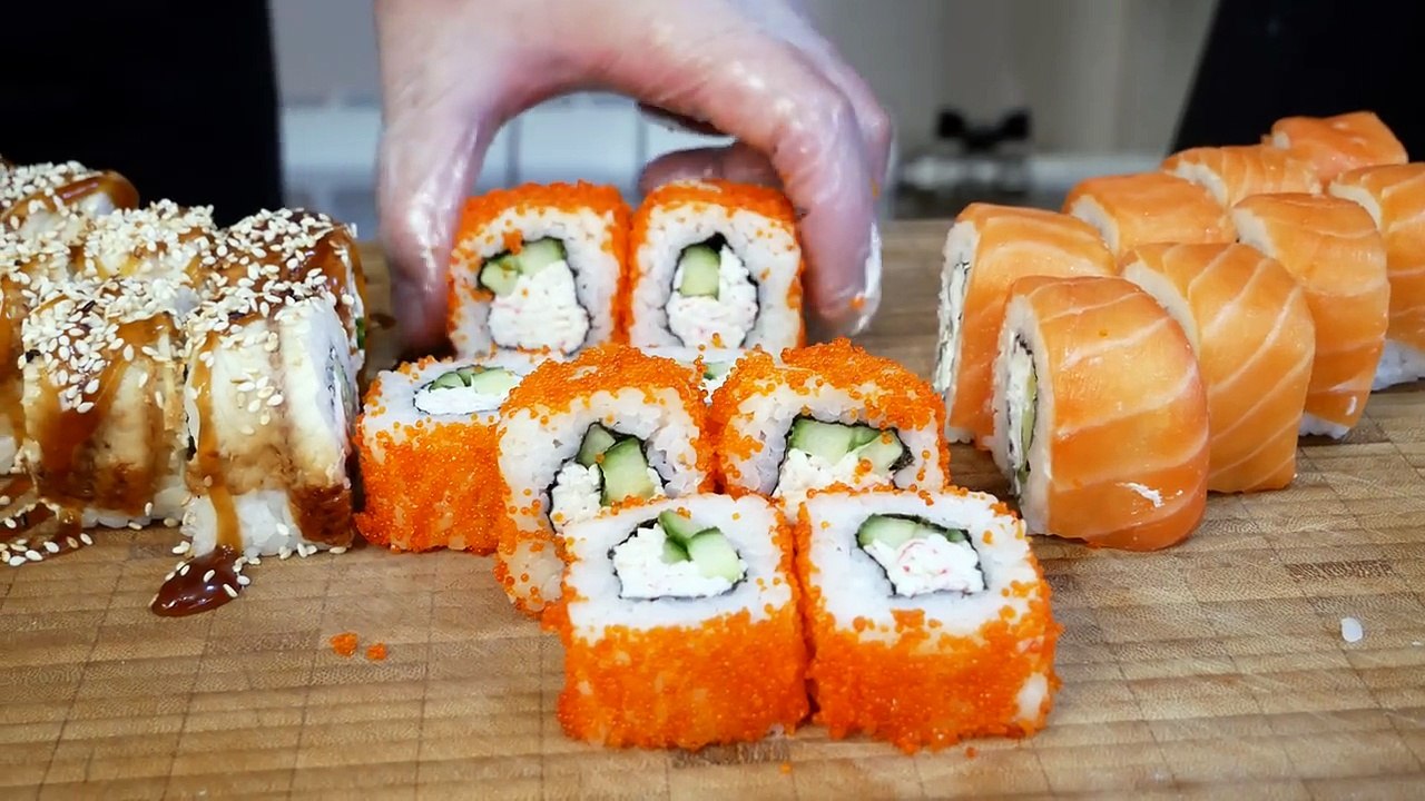 ХОЛОДНЫЕ РОЛЛЫ | Калифорния, Филадельфия, Канада | Рецепт