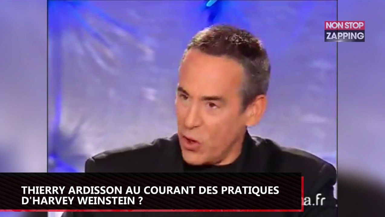 Scandale Harvey Weinstein : Thierry Ardisson au courant depuis 2006 ? (Vidéo)