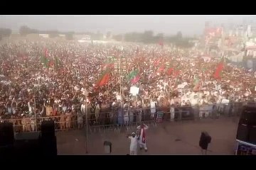 Check Out Massive Crowd In PTI Jalsa Peshawar