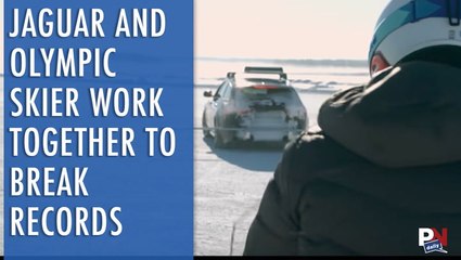 Jaguar And An Olympic Skier Work Together To Break Records
