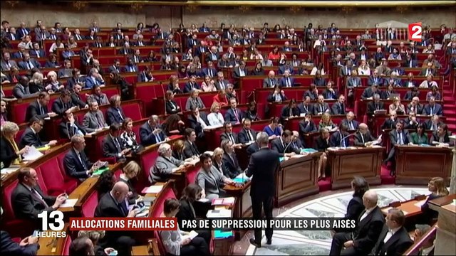 Allocations familiales : pas de suppression pour les plus aisés
