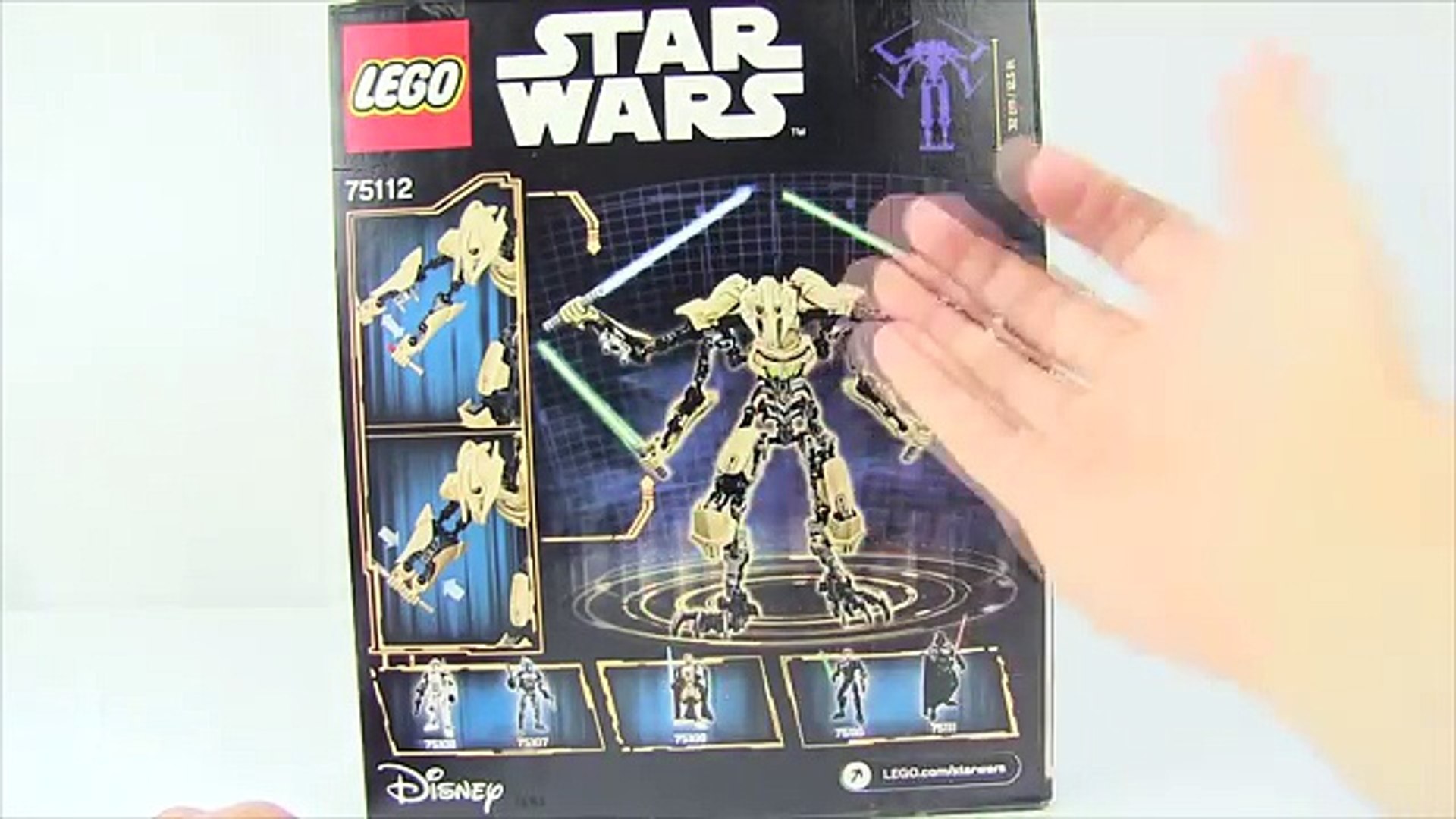 lego general grievous buildable figure