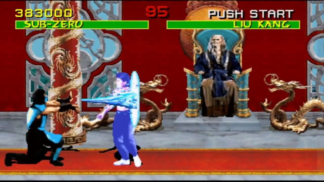 Mortal Kombat (1992) HD! [Arcade Game] Gameplay