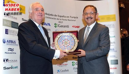 (13 Ekim 2017) BAKAN  ÖZHASEKİ, İSPANYA’NIN MİLLİ GÜNÜ RESEPSİYONU’NA  KATILDI…