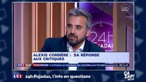 Alexis Corbière s'énerve face à David Pujadas