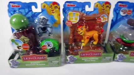 DISNEY JUNIOR THE LION GUARD KION FULI BESHTE BUNGA PROTECT THE PRIDELANDS TOYS PLAYSETS