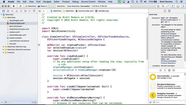 001 ,Apple WatchOS ,Application Context