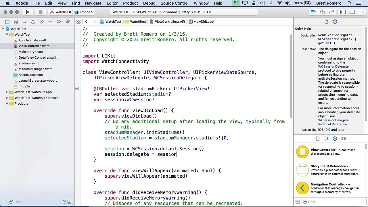 001 ,Apple WatchOS ,Application Context