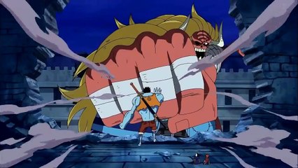 Nightmare Luffy VS Oars & Moriah