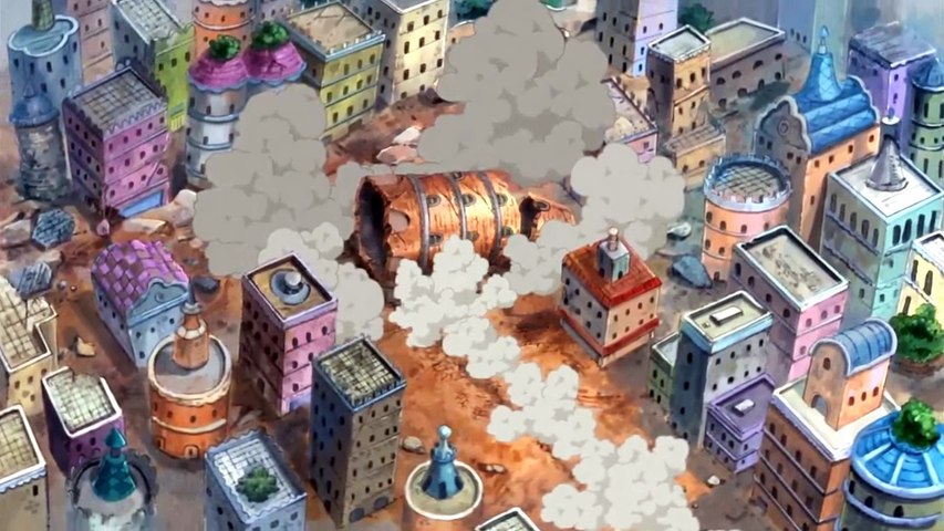 One Piece Luffy vs Doflamingo. GEAR 4 - video Dailymotion