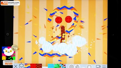 Numbers counting 1 to 10 - fun video for kids (based on iPad app Bubl Draw)