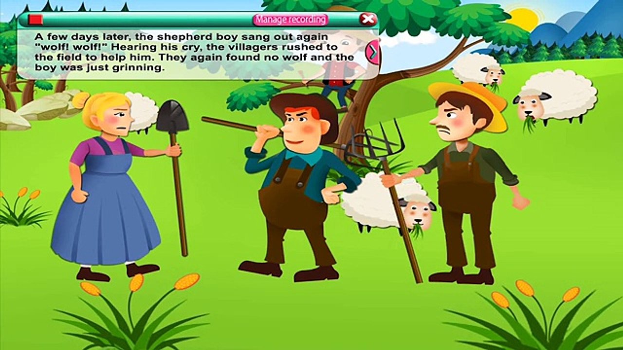 The Boy Who Cried Wolf - Bedtime Story  Học Tiếng Anh Qua Truyện Cổ Tích