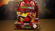 Dinotrux TY Rux Dinosaur Toys Trucks Diecast Vehicle Unboxing, Review By WD Toys