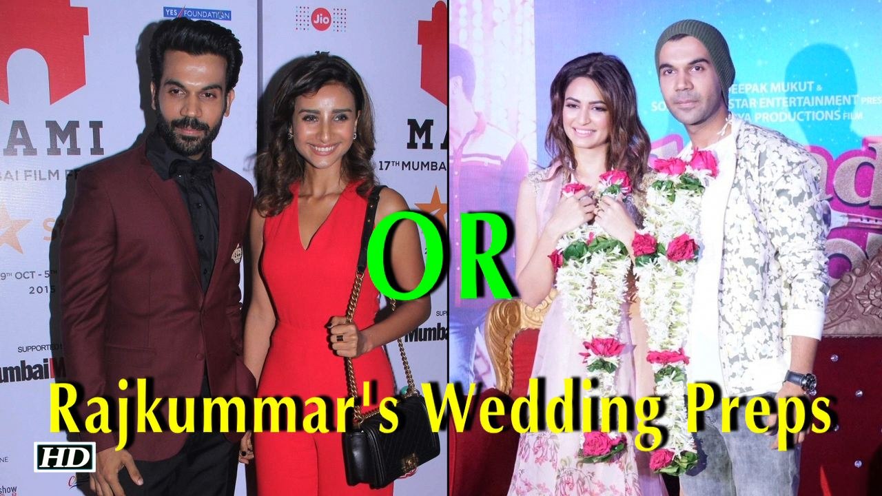 Rajkummar Rao speaks about his Wedding Preps!